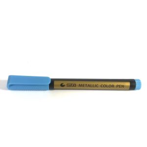 STA Metallic verfstift blauw Punt 2mm