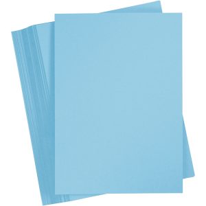 Hobby karton A5 hemelsblauw 180 gram 15 vellen