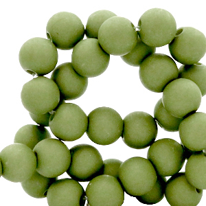 acrylkralen olive green