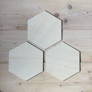 houten hexagon