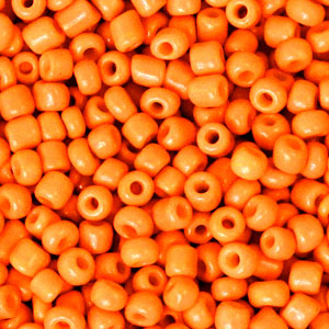 glaskralen oranje