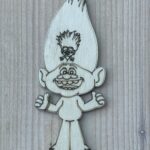 houten figuur trolls knoest