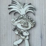 houten figuur trolls poppy